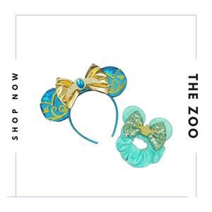 Headband and scrunchie with Mouse Ears‎ Jasmine